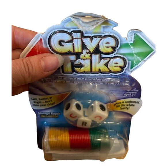 Give & Take Dice Game New In Package Family Game 3+ Players Ages 5 & Up - Picture 3 of 4